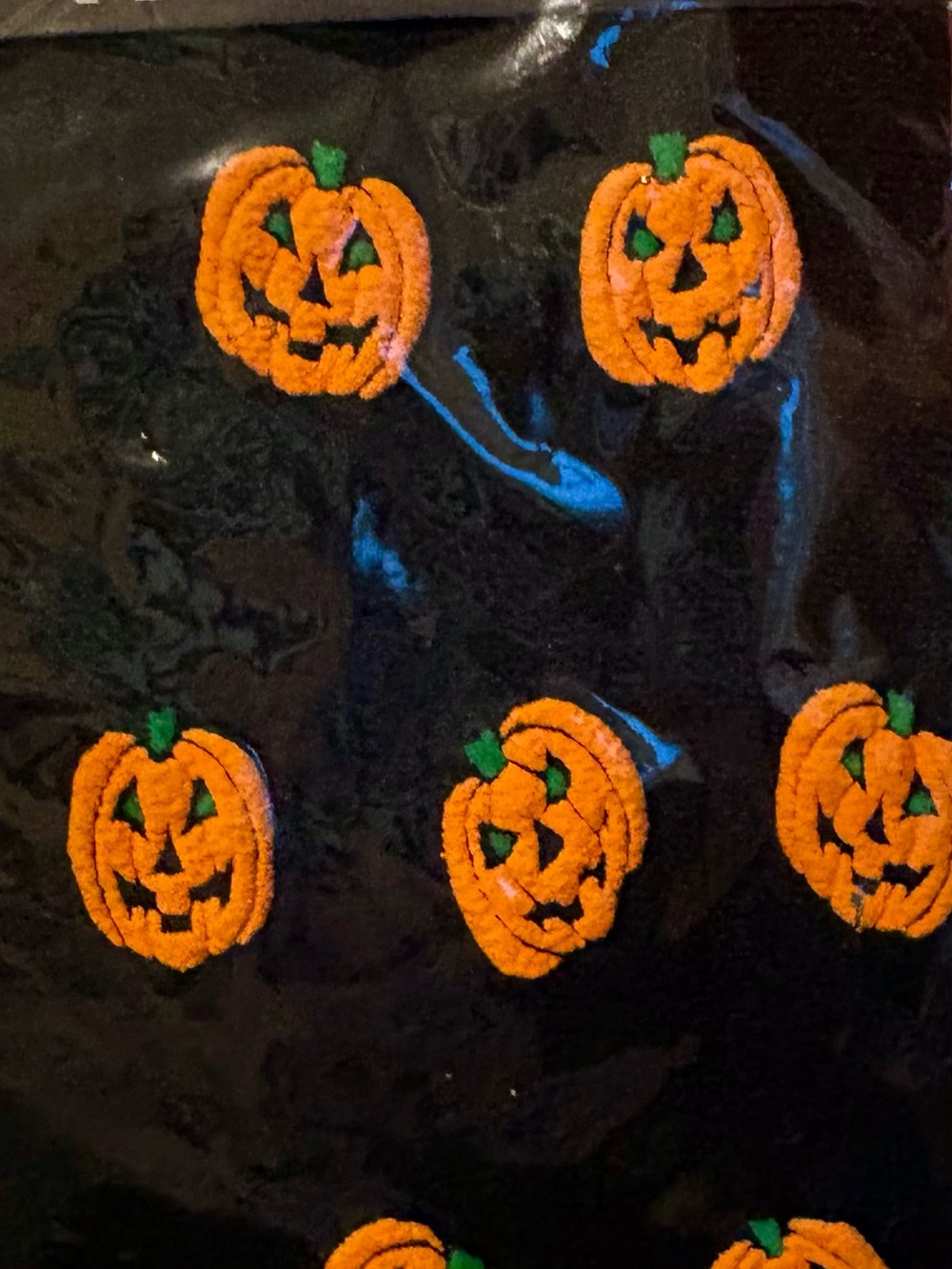 Vintage 1992 Halloween Pumpkin Patch Trouser Socks